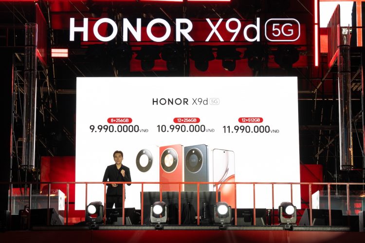 HONOR X9d 5G ra mat viet nam a