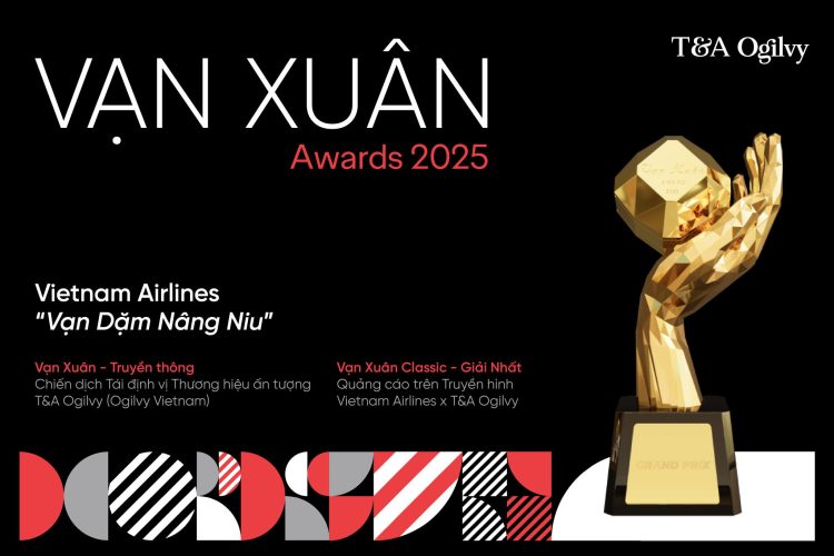 TA Ogilvy va Vietnam Airlines duoc vinh danh tai Van Xuan Awards 2025