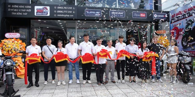 Moto Đồng Tháp chính thức khai trương showroom xe máy cao cấp tại Đồng Tháp