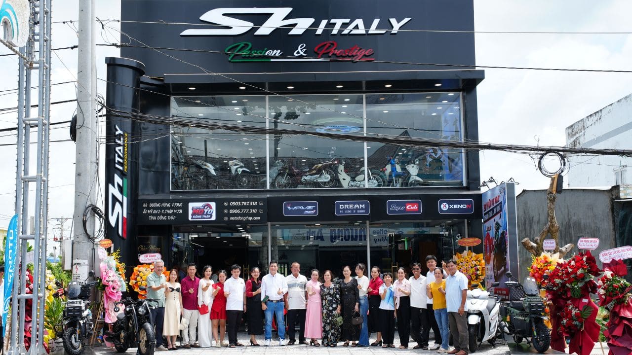 Moto Đồng Tháp chính thức khai trương showroom xe máy cao cấp tại Đồng Tháp