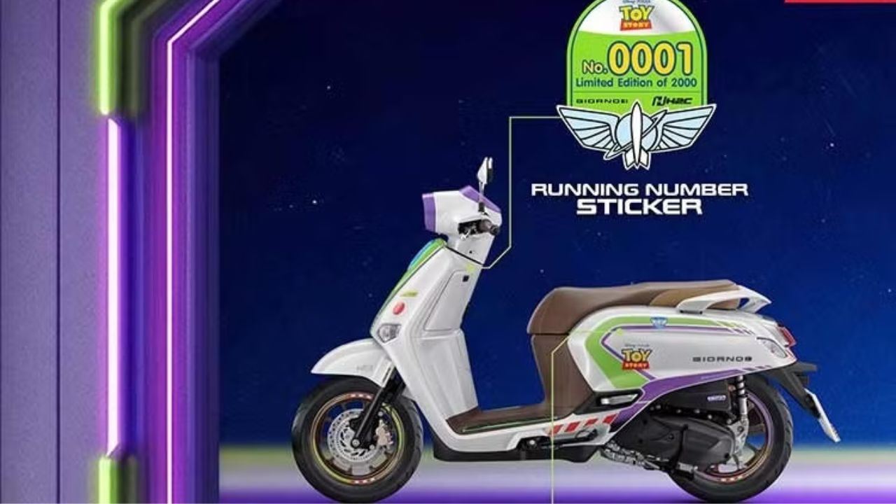 Từ Toy Story đến đời thực: Honda biến Buzz Lightyear thành một chiếc scooter phiên bản giới hạn 23 Honda Giorno+ Buzz Lightyear