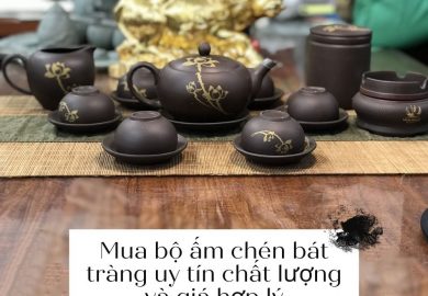 Mua Và Chọn Bộ ấm Chén Của Bát Tràng Có Chất Lượng Tốt, Giá Cả Hợp Lý