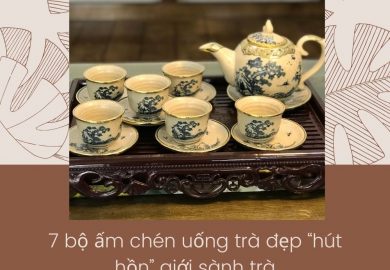 Bộ ấm Chén: 7 Bộ ấm Chén Uống Trà đẹp “hút Hồn” Giới Sành Trà