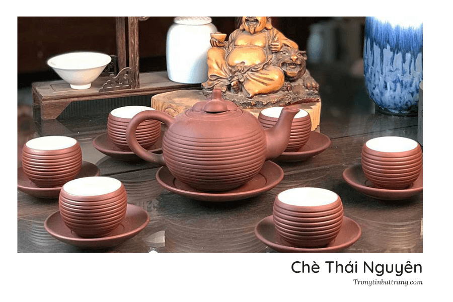Pha trà Thái Nguyên bằng ấm gốm