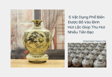 5 Vật Dụng Phổ Biến Được Bỏ Vào Bình Hút Lộc Giúp Thu Hút Nhiều Tiền Bạc 1 5 Vật Dụng Phổ Biến Được Bỏ Vào Bình Hút Lộc Giúp Thu Hút Nhiều Tiền Bạc 1