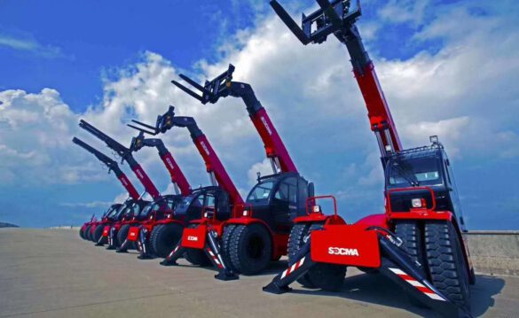 Hà Nội cho thuê xe nâng đa năng Telehandler