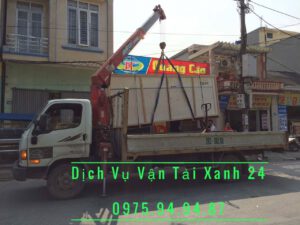 Thuê xe cẩu tự hành tại Hà Nội – Vận Tải Xanh