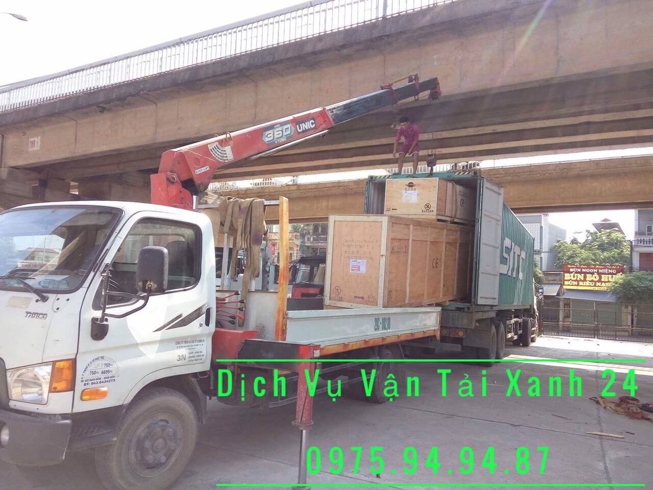 Cho thuê xe tải chở hàng từ Hà Nội đi các tỉnh lân cận