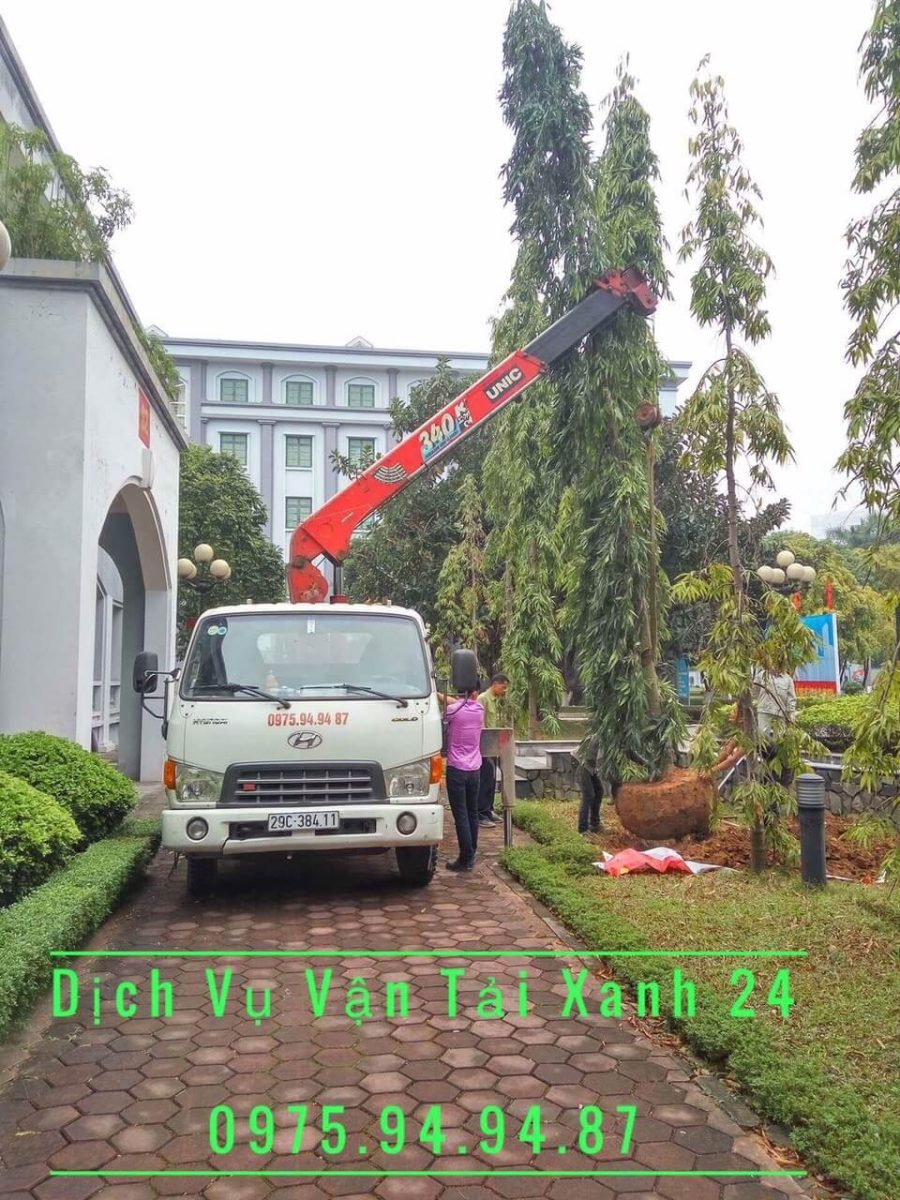 Vận Tải Xanh cung cấp dịch vụ cho thuê xe cẩu quận Thanh Xuân – Liên hệ hotline 0965874444