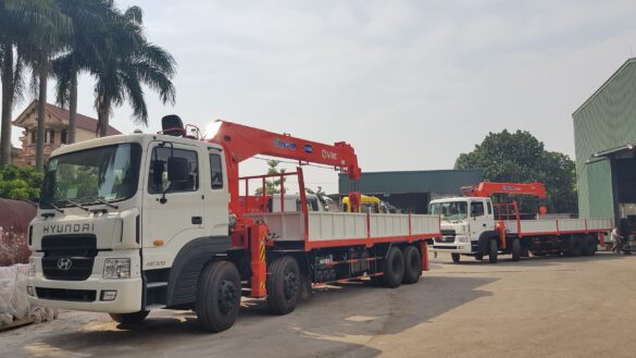 Đơn vị cho thuê xe cẩu tự hành chất lượng cao tại Hà Nội – Giá rẻ, uy tín