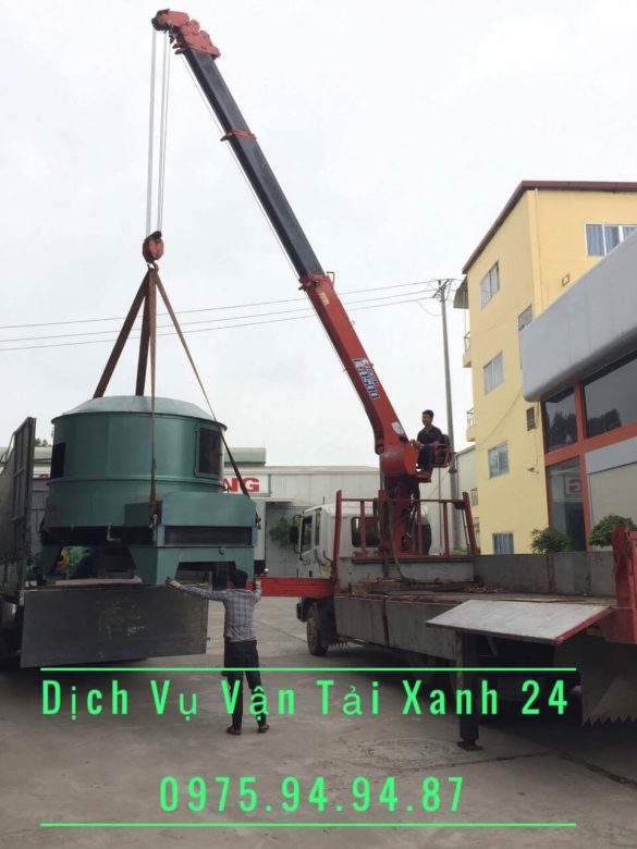 Vận Tải Xanh cung cấp dịch vụ cho thuê xe cẩu tại huyện Thường Tín – Liên hệ hotline 0965874444