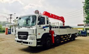 Vận Tải Xanh chuyên cho thuê xe cẩu tự hành 10 tấn tại Hà Nội – Uy tín, giá rẻ – Gọi 0965874444 