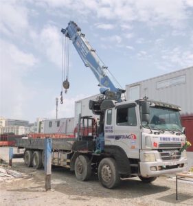 Vận Tải Xanh chuyên cho thuê xe cẩu tự hành 10 tấn tại Hà Nội – Uy tín, giá rẻ – Gọi 0965874444 