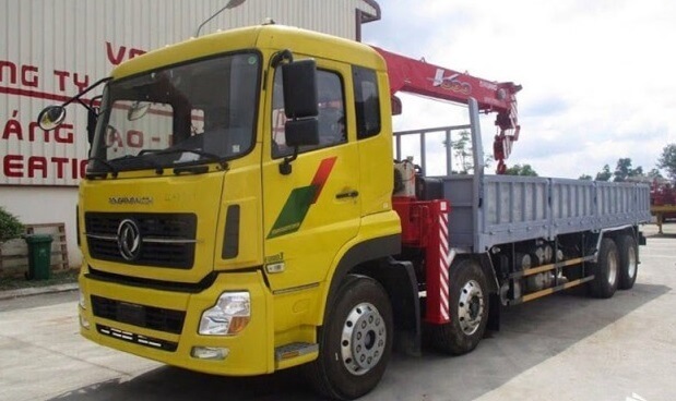 Vận Tải Xanh cho thuê xe cẩu 8 tấn tại Hà Nội 