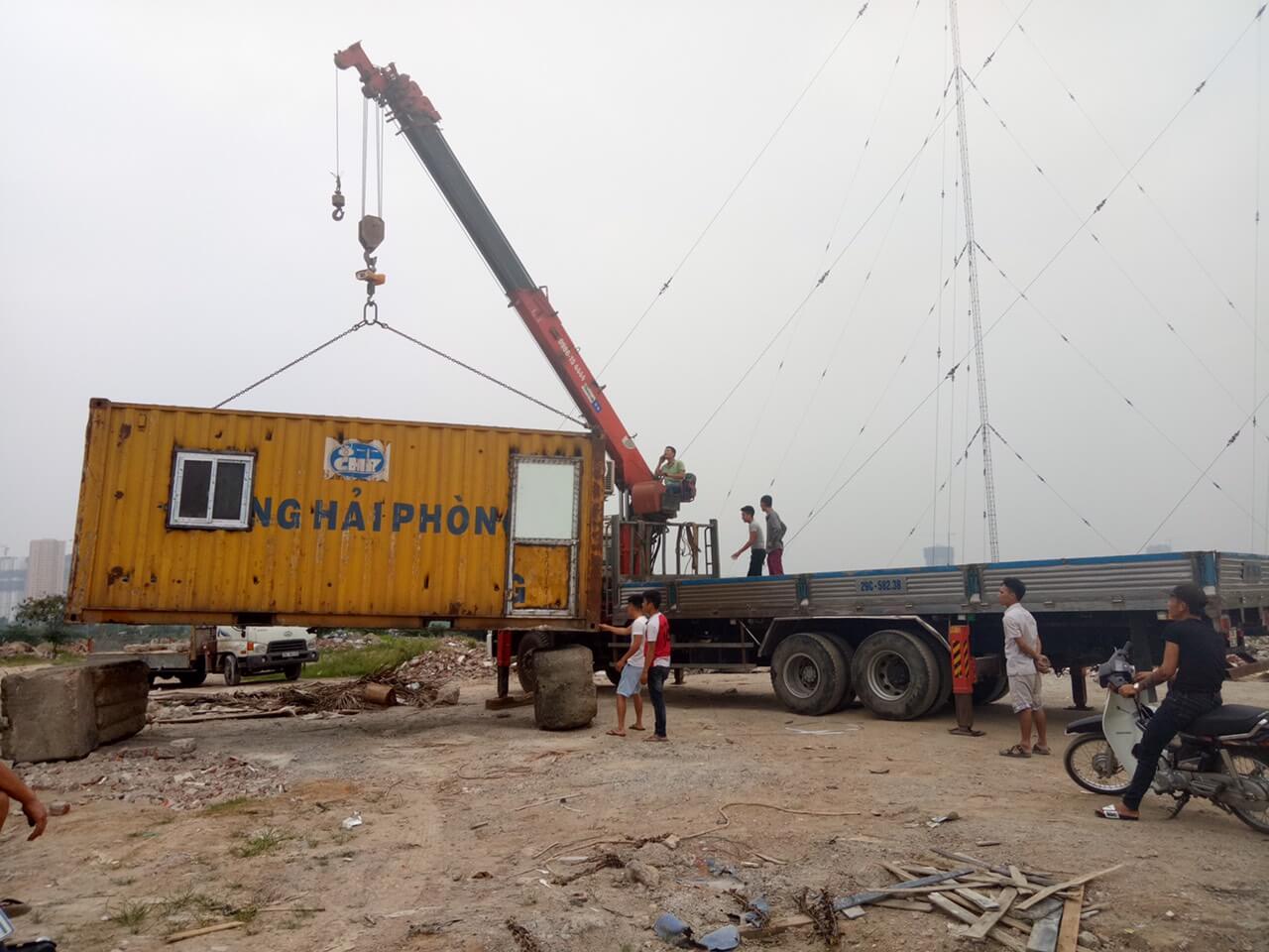 Cho thuê xe cẩu thùng tại Hà Nội