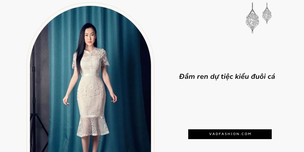 đầm ren dự tiệc