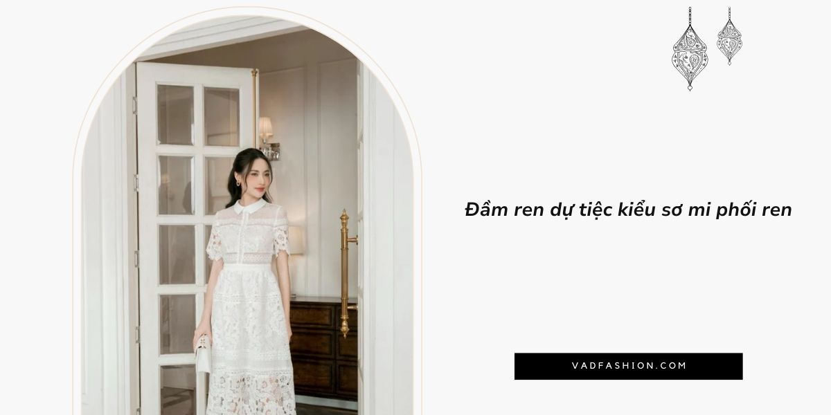 đầm ren dự tiệc