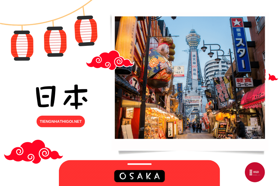 Du học Osaka - Thành phố thân thiện