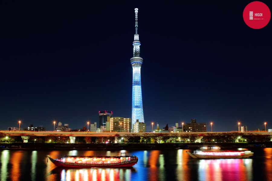 8 trải nghiệm thú vị ở Nhật - Chiêm ngưỡng Nhật Bản từ tháp Tokyo Skytree