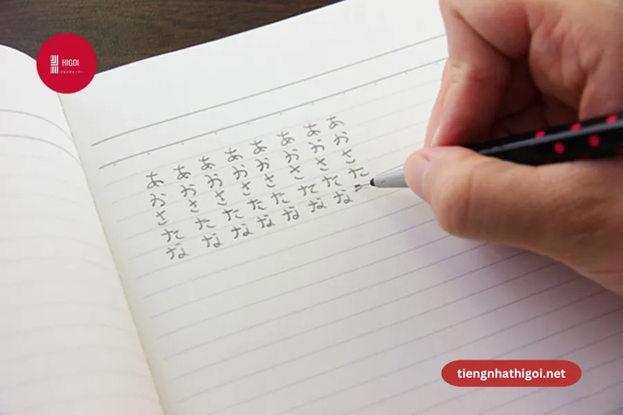 Luyện viết chữ cái tiếng Nhật thật nhiều_4