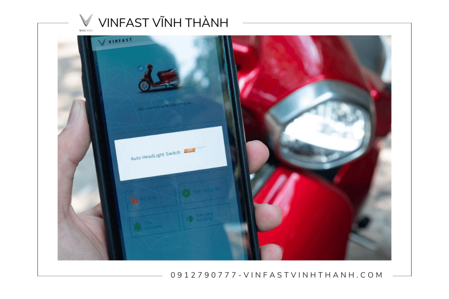 Kết nối app VinFast E-Scooter thành công