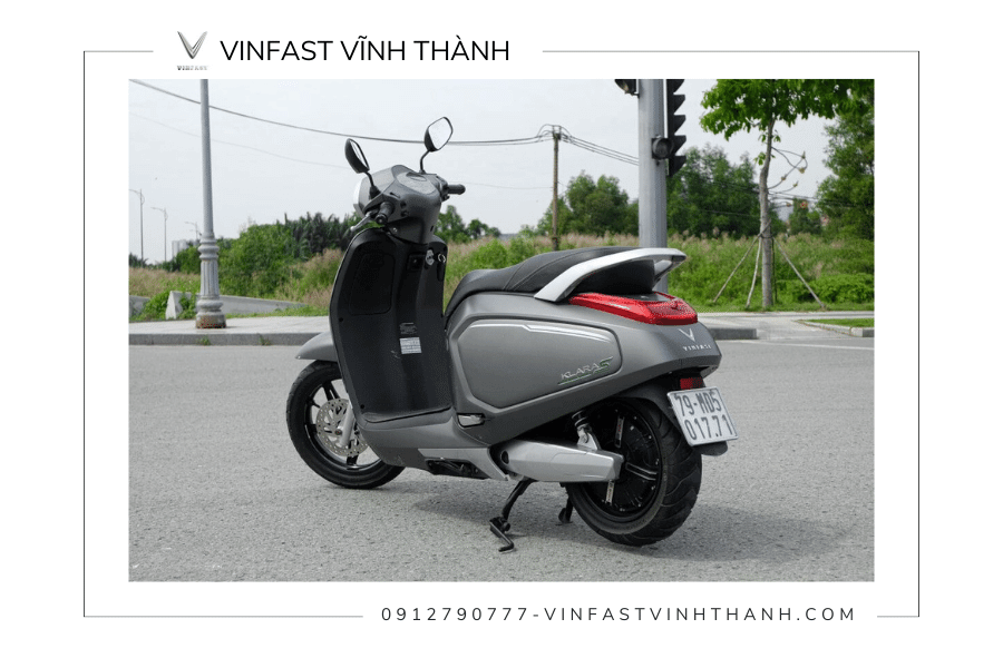 Thiết kế phần yên của chiếc Klara S hợp ý