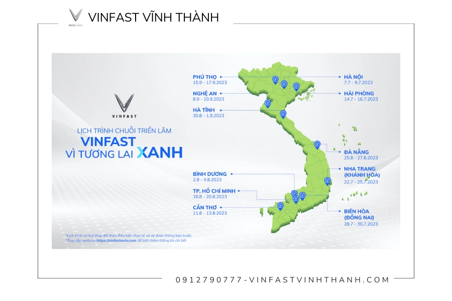 *Lịch trình dự kiến chuỗi sự kiện triển lãm