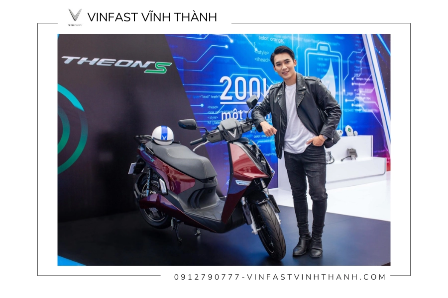 VinFast Theon S là phiên bản cao cấp của mẫu xe máy điện Theon