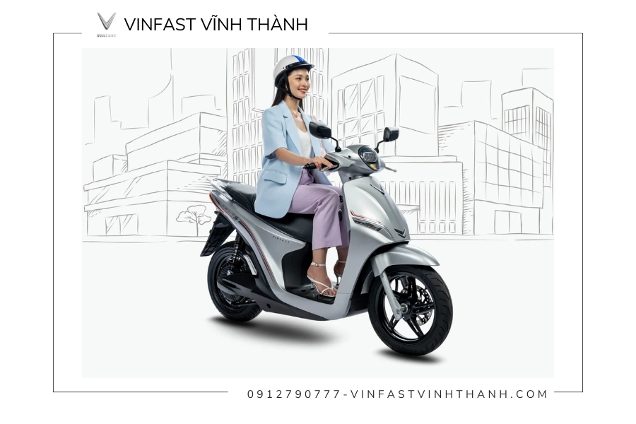 VinFast Feliz S là phiên bản nâng cấp của mẫu xe Feliz 2021, với ngoại hình nhỏ gọn, thanh lịch