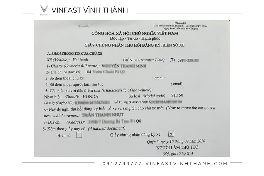 Xe không chính chủ bị phạt bao nhiêu tiền Cập nhật mới nhất 2023