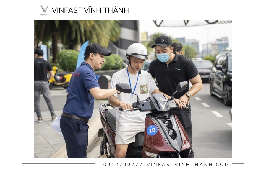 Hãy lựa chọn một khu vực rộng rãi và ít người qua lại để thử nghiệm
