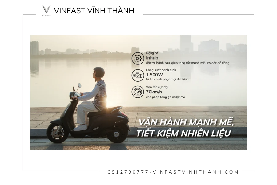 VinFast Evo200 - Hiệu suất mạnh mẽ, tiết kiệm nhiên liệu