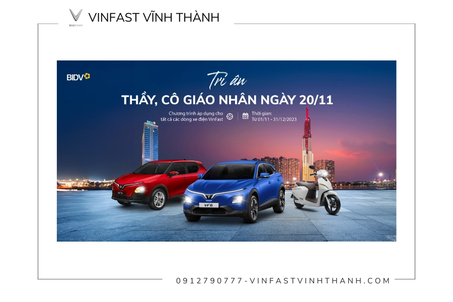 khi mua xe, khách hàng sẽ được tặng kèm nhiều phụ kiện hấp dẫn