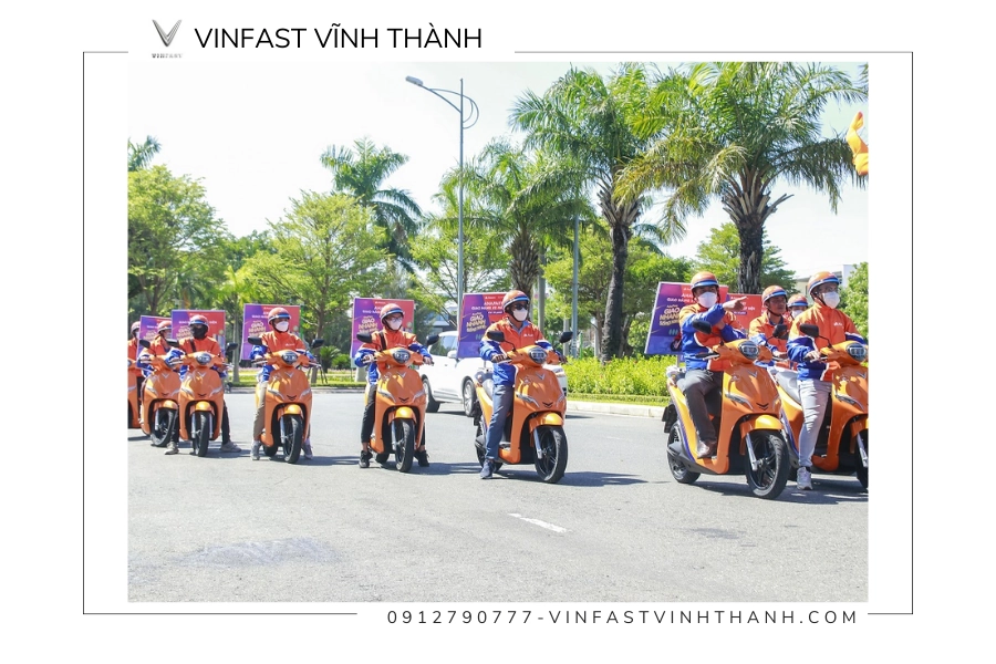 Xe máy điện Giải pháp giao hàng xanh cho tương lai