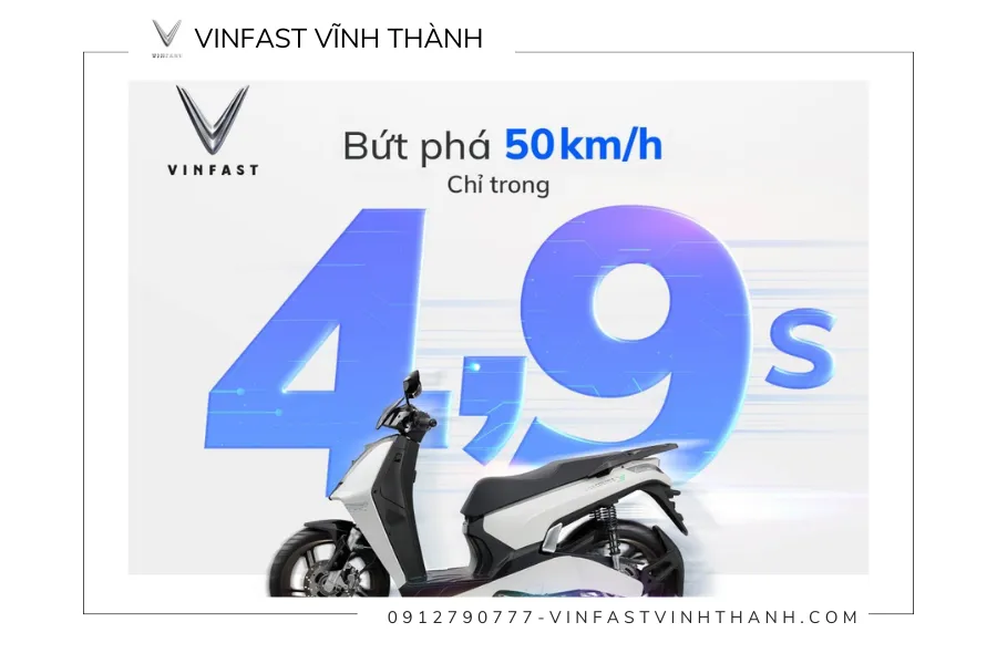 ưu điểm về tốc độ của xe máy điện