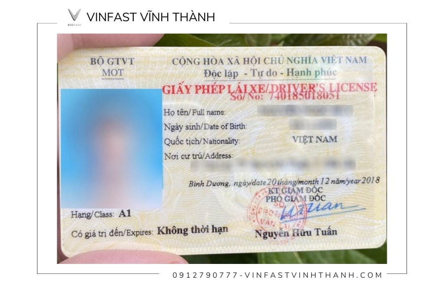 Giấy phép lái xe máy