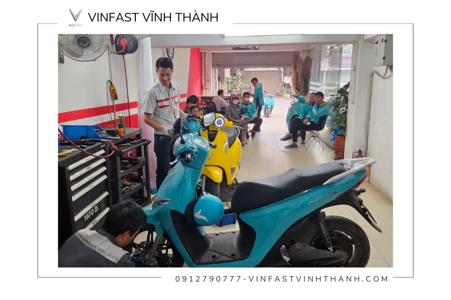VinFast Vĩnh Thành - Địa chỉ bảo dưỡng xe máy điện uy tín Hà Nội