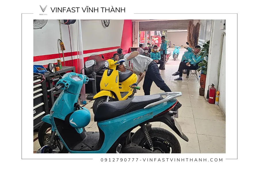 Vinfast Vĩnh Thành - Địa chỉ bảo dưỡng xe máy điện VinFast uy tín tại Hà Nội