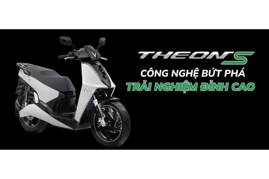 VinFast Theon S là mẫu xe máy điện cao cấp, được trang bị nhiều tính năng thông minh và công nghệ tiên tiến