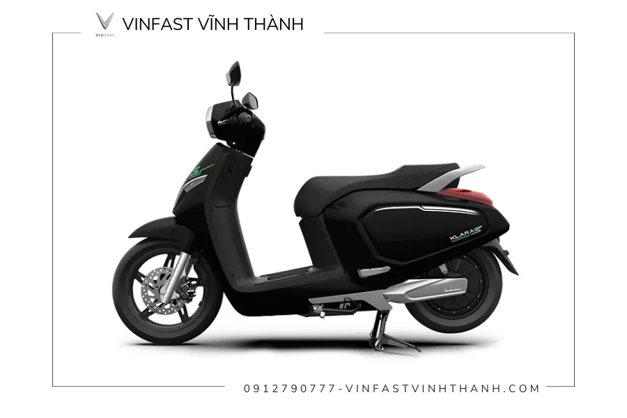 Xe máy điện VinFast Klara S (2022) màu đen nhám