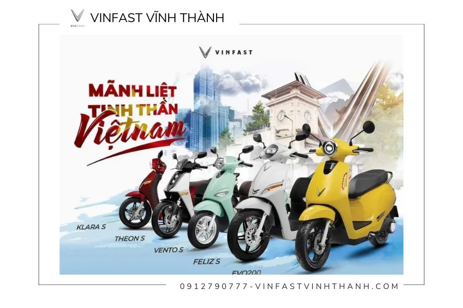 Ưu đãi lớn tháng 8 khi mua Xe máy điện tại VinFast Vĩnh Thành