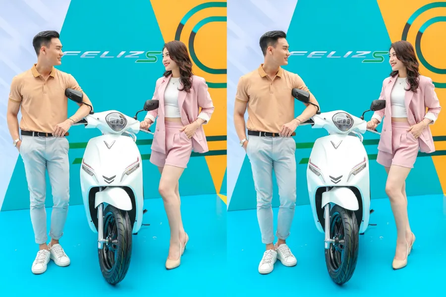 Kích thước xe máy điện VinFast Feliz S như thế nào?