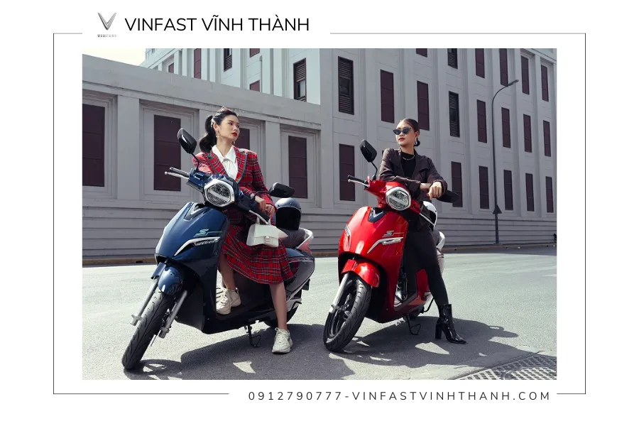Xe máy điện di chuyển dễ dàng trong nội thành