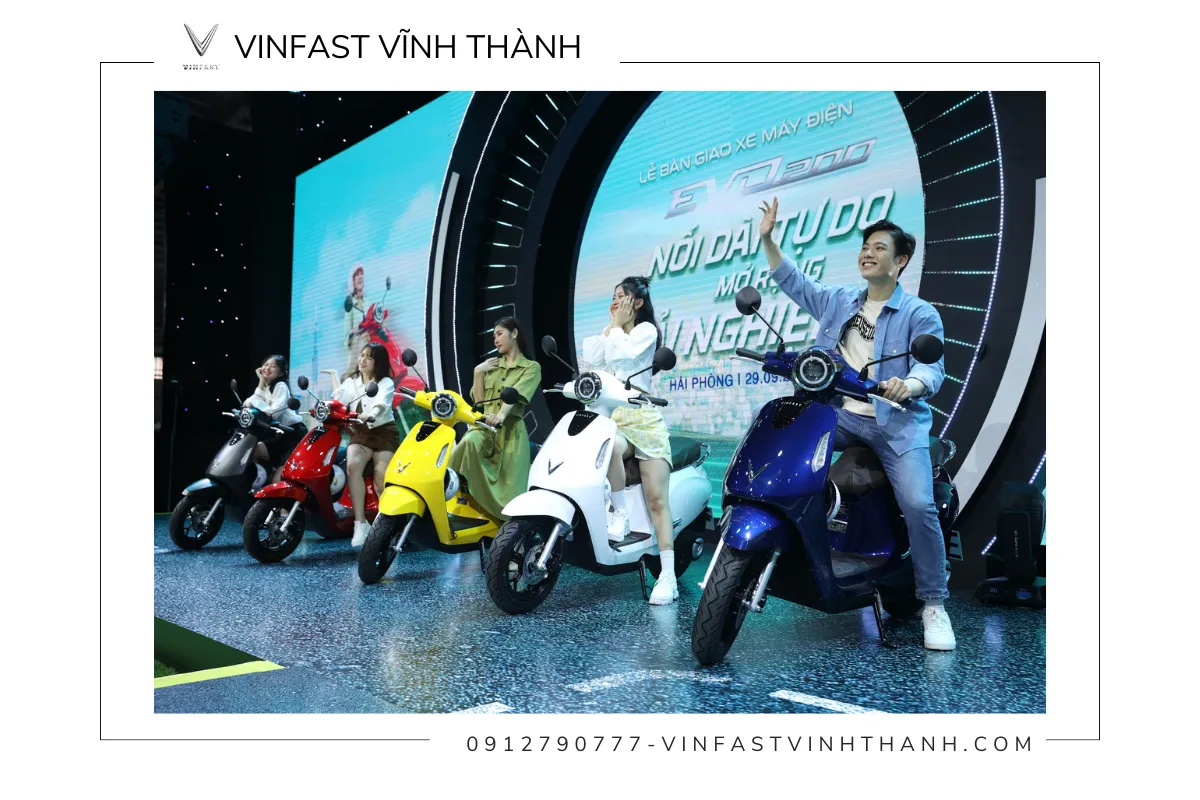 Tính năng hỗ trợ chẩn đoán lỗi từ xa của xe máy điện VinFast Evo200