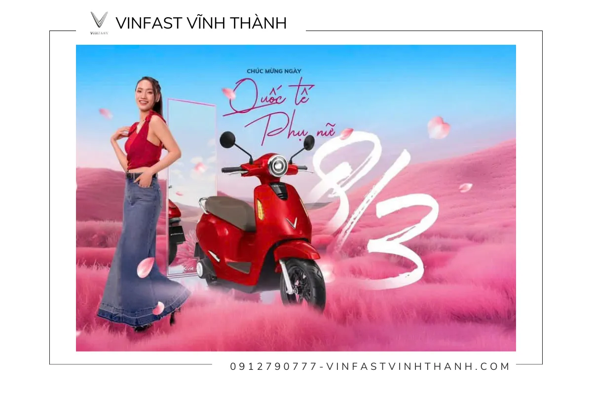 VinFast Vĩnh Thành chúc mừng ngày Quốc tế Phụ nữ 8/3