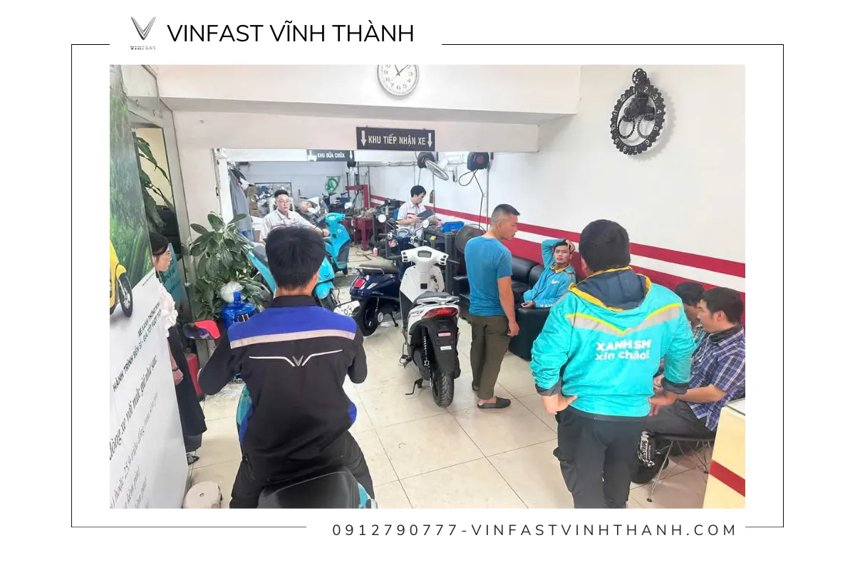 Dịch vụ bảo dưỡng và sửa chữa tận tâm tại VinFast Vĩnh Thành