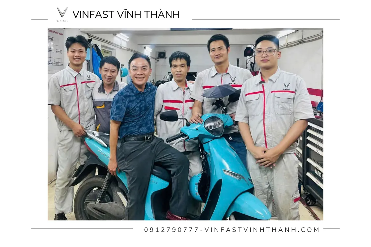 Dịch vụ hậu mãi chuyên nghiệp của VinFast Vĩnh Thành