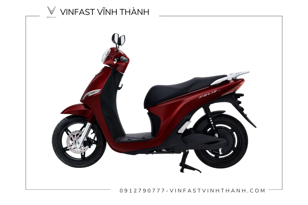 Khối động cơ của VinFast Feliz Neo được sản xuất với công suất danh định 1500W