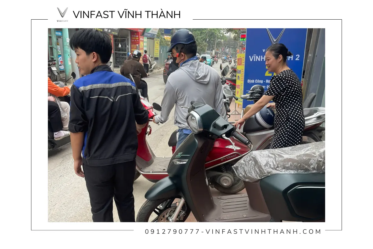 Sự kiện Lái thử xe máy điện VinFast ngày 10/5