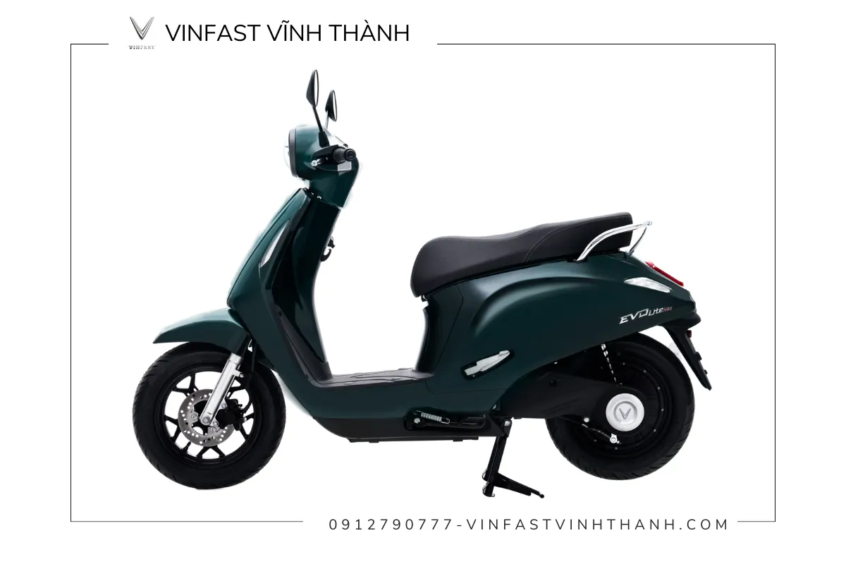VinFast EVO Lite Neo được trang bị động cơ Inhub bền bỉ